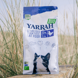 Yarrah Trockenfutter Grain-Free für sterilisierte Katzen