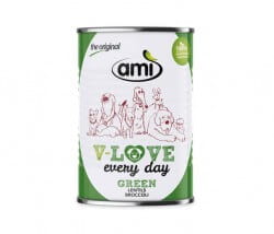 AMI Dog V-Love GREEN every day veganes Hundefutter mit Linsen kaufen
