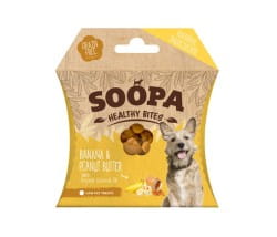 Soopa Healthy Bites Banana & Peanut Butter Hundedrops Banane & Erdnussbutter