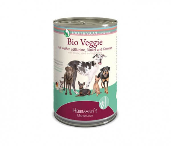 Herrmanns Veggie mit weißer Süßlupine, Dinkel und Gemüse