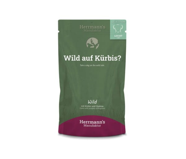 Herrmanns Leichte Menüs Wild mit Bio-Kürbis & Bio-Quinoa