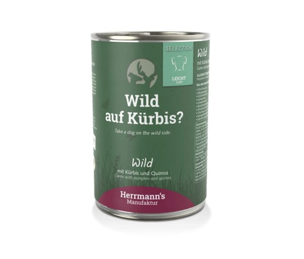 Herrmanns Leichte Menüs Wild mit Bio-Kürbis & Bio-Quinoa
