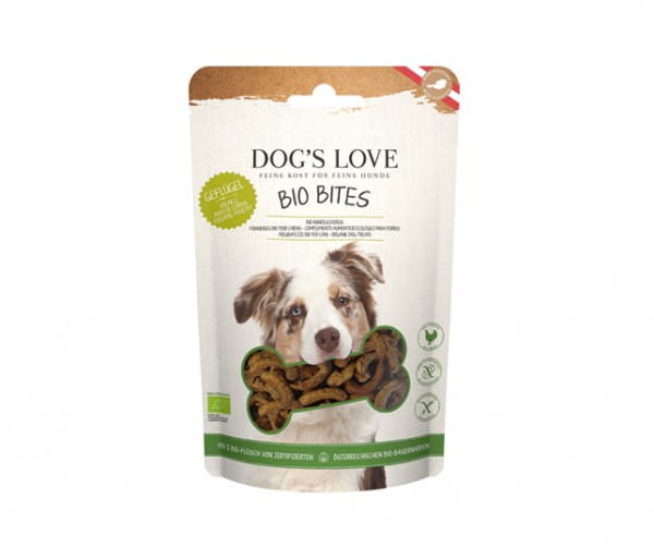 Dog's Love Bites Geflügel Hundesnacks