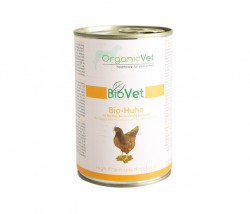 OrganicVet Huhn mit Reis, Zucchini & Kürbis für Hunde