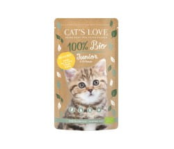 Cat's Love Junior Geflügel im Pouch für heranwachsende Katzen