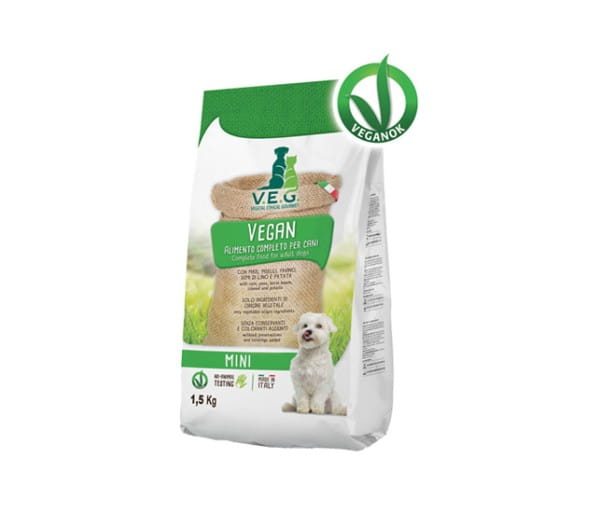 V.E.G. Vegan Dog Mini ➤ Trockenfutter für kleinere Hunde