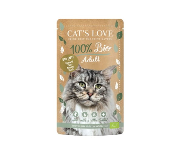 Cat's Love Multipack Adult für Katzen mit drei Sorten im Pouch