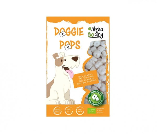 Alpha Bio dog Hundesnack Doggie Pops mit Leber und Vitaminen