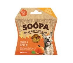Soopa Healthy Bites Carrot & Pumpkin Hundedrops Karotte & Kürbis