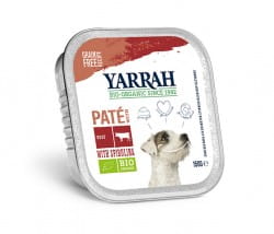 Yarrah Paté Multi-Pack Rind & Spirulina für Hunde